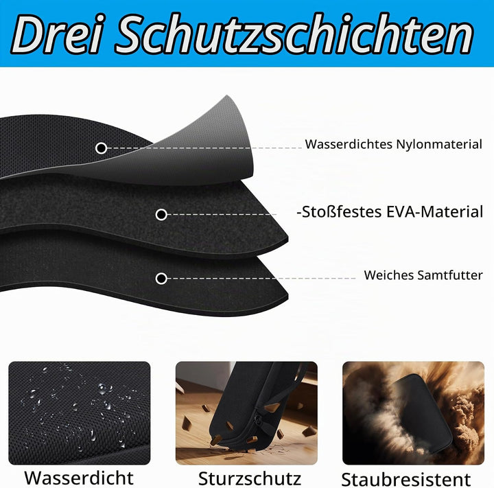 Khanka Tasche für Anker Prime 26,250mAh Power Bank (300W), Aufbewahrungs-und Reisetasche für Anker P