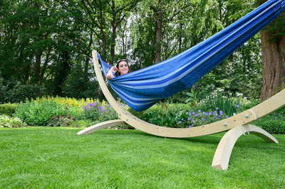Tropilex Südamerikanische Hängematte Doppel | Handgefertigt | Fairtrade | 7 Stile & 9 Farben zur Aus
