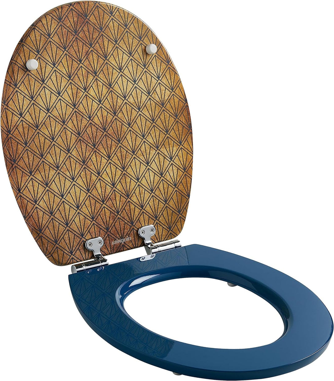 Wirquin 20722720 Trendy Line Diplomat Deckel, Art Deco Blue
