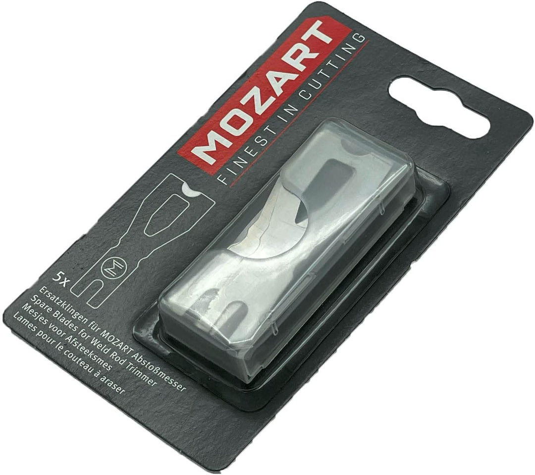 Mozart Sägeblätter für Bodenbeläge und Schweisser. Wolff Ersatzklingen für Mozwart Abstossmesser 5St
