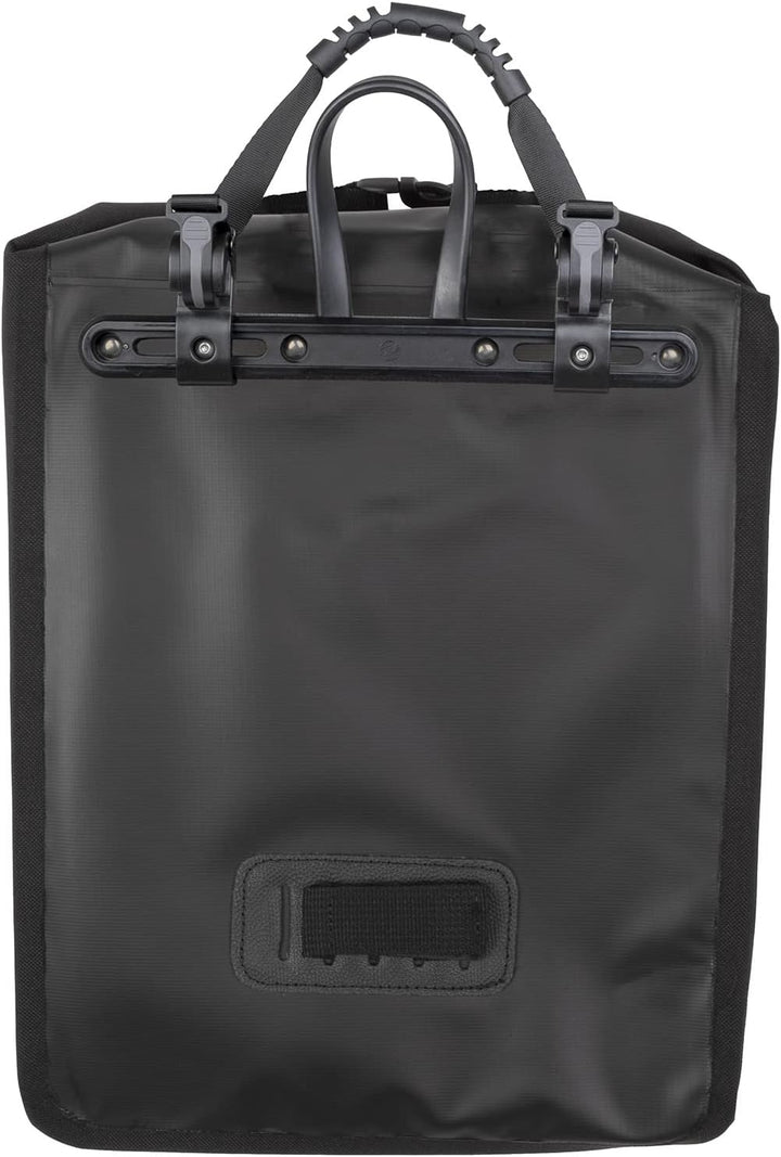 Fahrrad Gepäckträgertasche wasserdicht, 16 L, Clip-on-Halter, Schultergurt, Edmonton von M-Wave, Sch