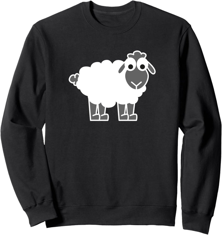 Schäfchen Motiv Schaf Sweatshirt
