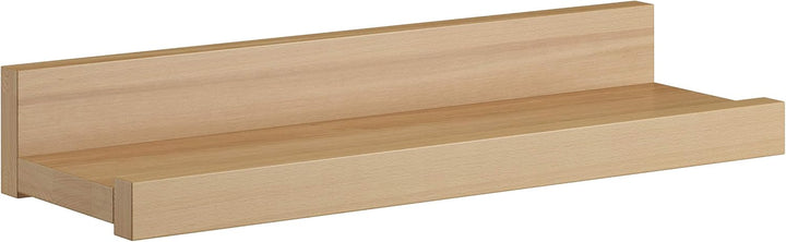 Erst-Holz Bucheablage Regal Fotoleiste für Bilder Bücher und Deko in DREI verschiedenen Längen V-90.