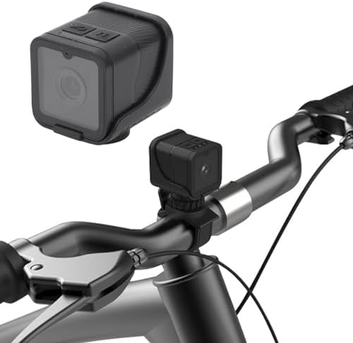 Yunir Lenker-Fahrradkamera, 1080P Anti-Shake-Fahrrad-Videokamera mit 120° Weitwinkel, Verstellbare D