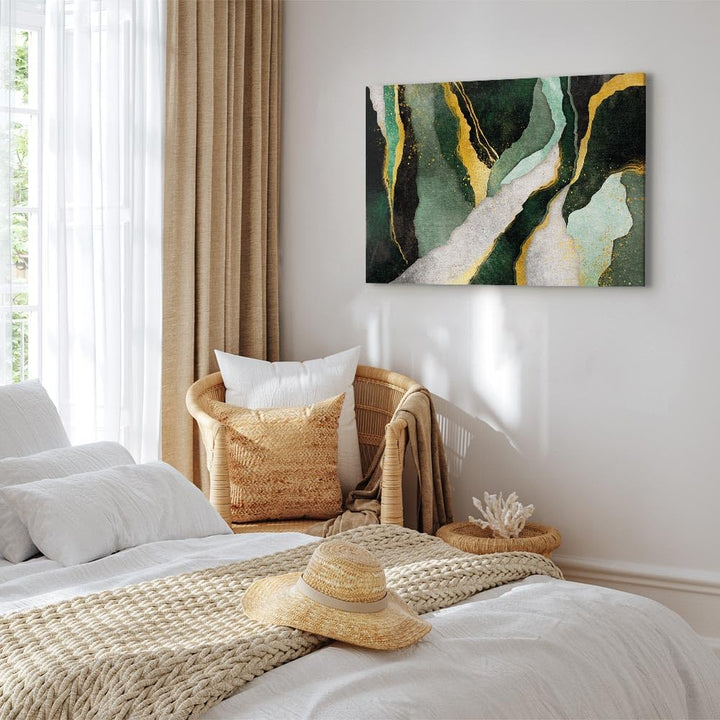 murando - Bilder Abstrakt 120x80 cm Leinwandbild 1 tlg Kunstdruck modern Wanbilder XXL Wanddekoratio