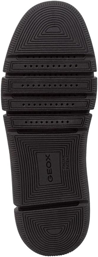 Geox Jungen U Adacter M Wide Moccasin 39 EU Schwarz, 39 EU Schwarz