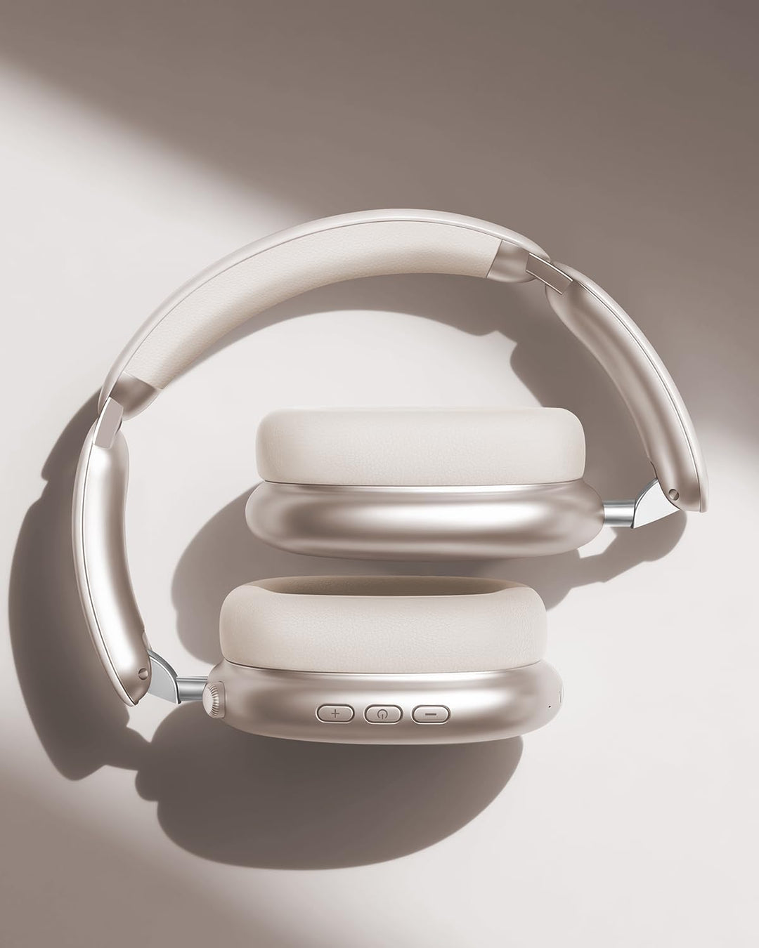 Wentronic Y02 Aktive Noise Cancelling Kopfhörer,60 Std.5 EQ-Musikmodi,Hi-Res-Audio,Tiefe Bässe,faltb