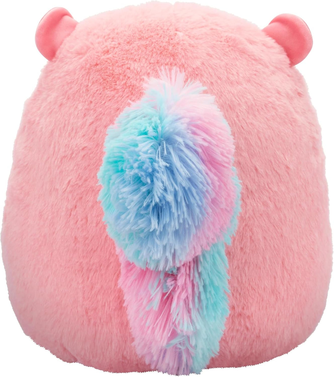 Squishmallows Squishmallow FuzzAMallows Plüschtier Amina das Eichhörnchen 30 cm – Ultra Selten Kusch