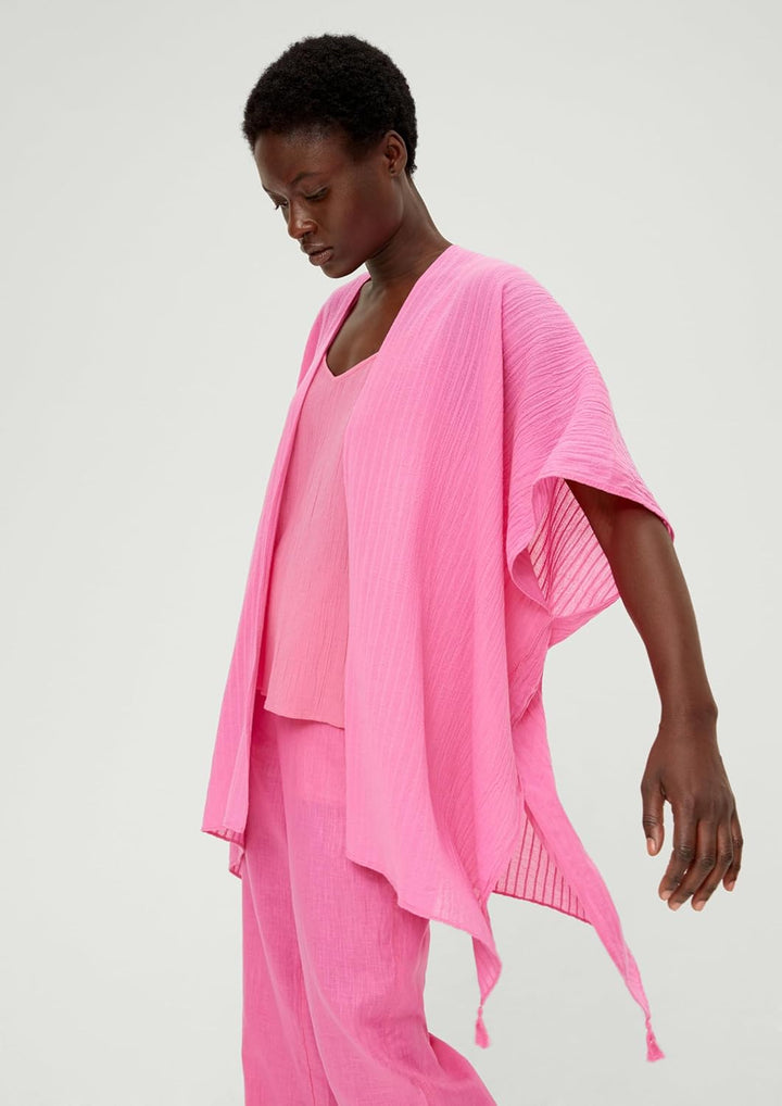 s.Oliver Damen Poncho 1 Pink 4426, 1 Pink 4426