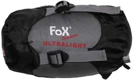 Fox Outdoor Schlafsack Ultralight, schwarz