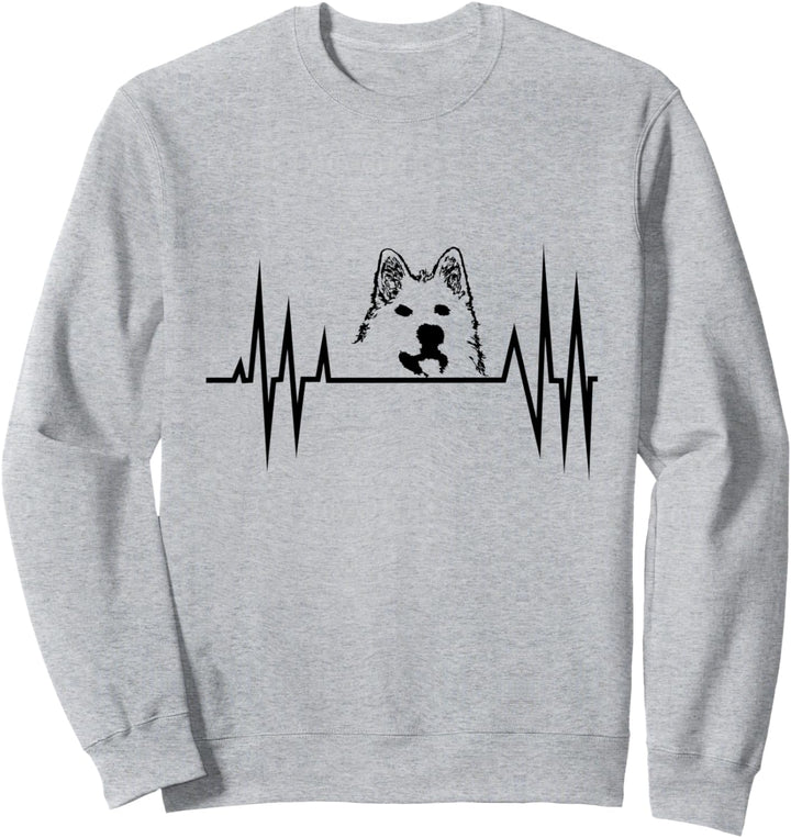 CHEBO HUND HERZLINE, HERZ Sweatshirt