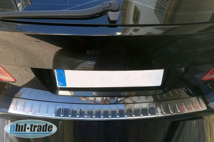 RECAMBO Ladekantenschutz Edelstahl kompatibel für BMW 5ER Serie E61 Touring | 2004-2010 - Hochglanz