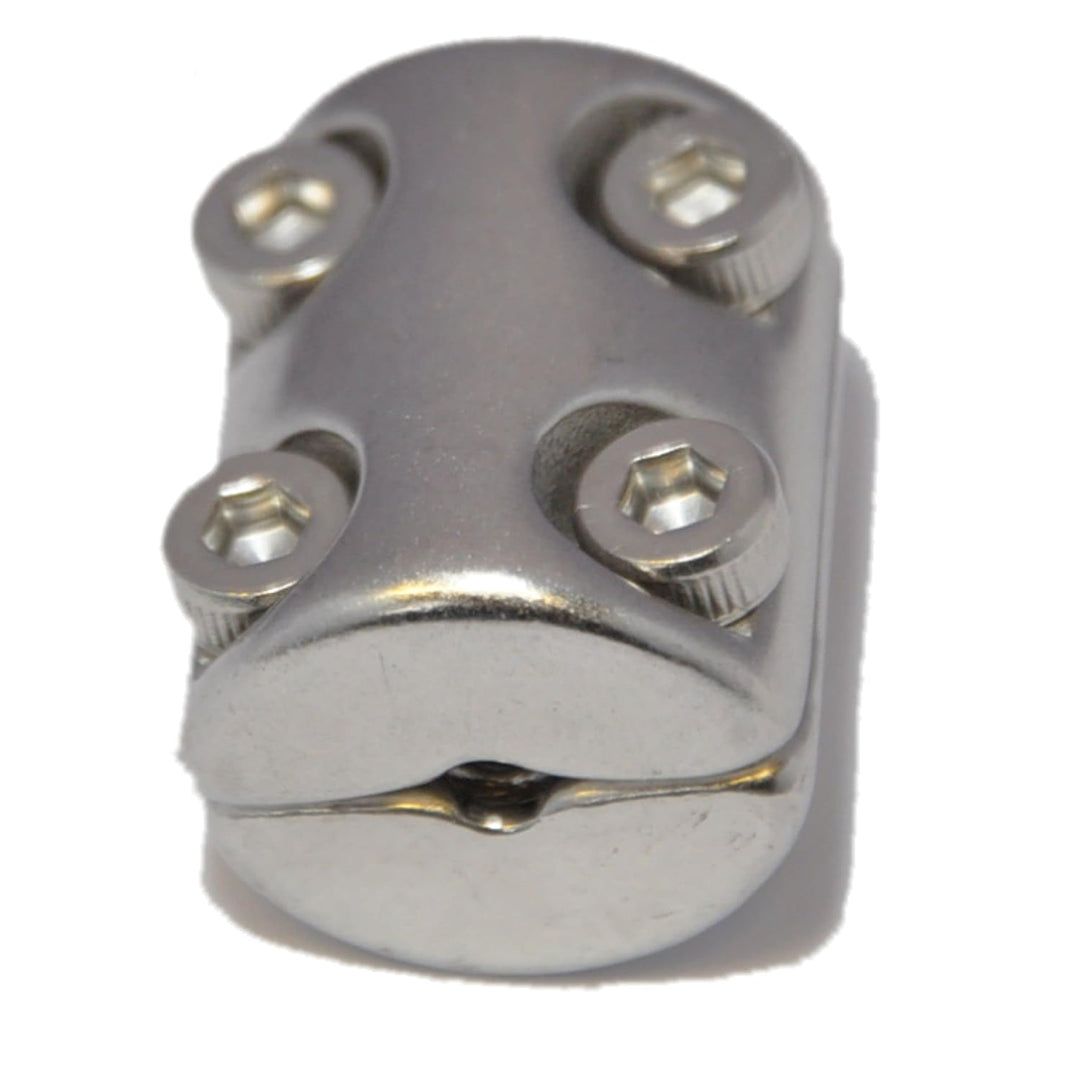 Klemmring für Drahtseil 6mm 4 Stück Drahtseilklemmring 2-tlg. mit 4 Schrauben Seilklemme Edelstahl A