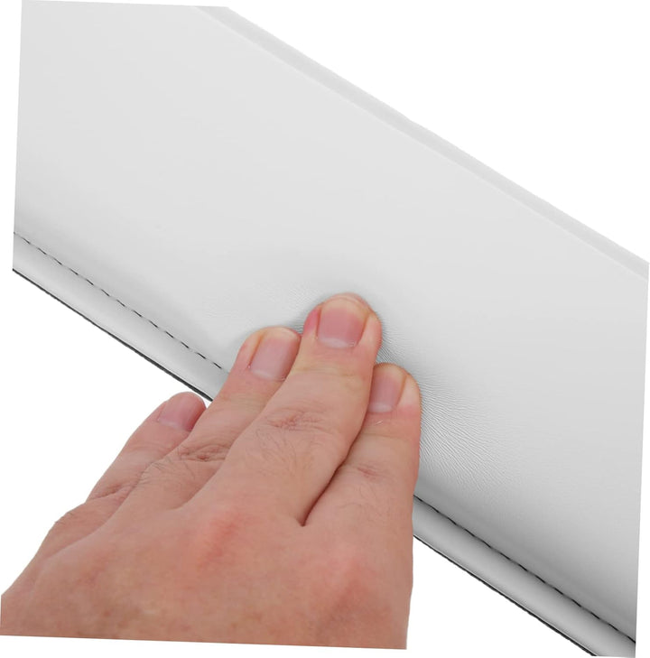 Ergonomische Tastatur Handgelenkauflage, Memory-Schaum Handstützpolster Für Büro Und Zuhause, Weiss,