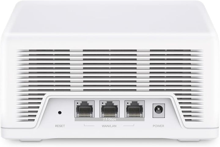 【Neues Wi-Fi7】 Mercusys Halo H47BE(2-er Pack) - BE9300 Tri-Band Wi-Fi Mesh 7, bis zu 9,3 Gbit/s, Rei