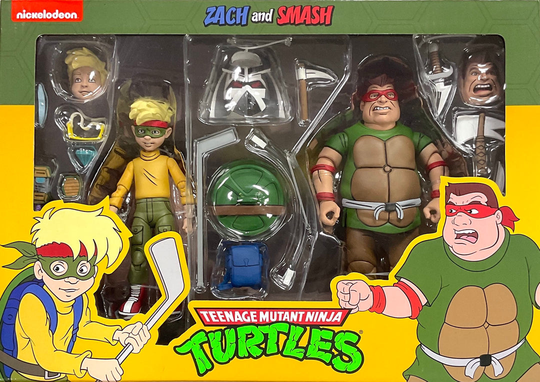 NECA Teenage Mutant Ninja Turtles Zach & Smash Figuren-Set