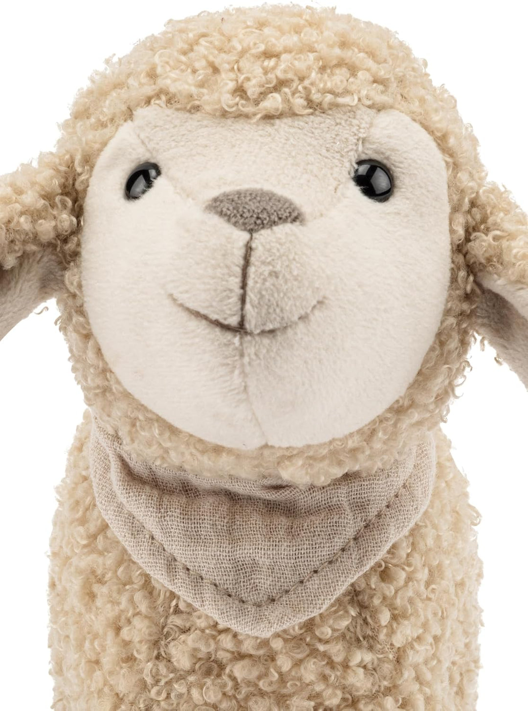 Sterntaler Kuscheltier S Schaf Flocke - Plüschtier aus weichem Boucle - Kinder und Baby Spielzeug ge
