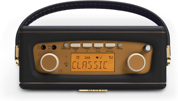 Roberts – Revival UNO BT Radio – Kompaktes tragbares Radio mit Dab-FM, Bluetooth, Vintage-Design, St