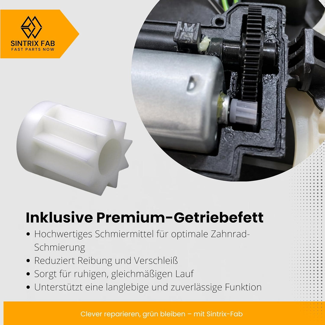 2 Stk Zahnrad für Thermomix Verriegelung – Passend für TM5 &amp; TM6 – Ersatz-Ritzel Reparatur-Set zur B