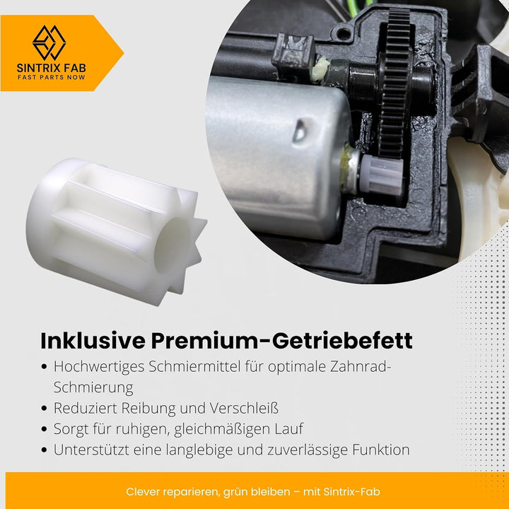 2 Stk Zahnrad für Thermomix Verriegelung – Passend für TM5 &amp; TM6 – Ersatz-Ritzel Reparatur-Set zur B