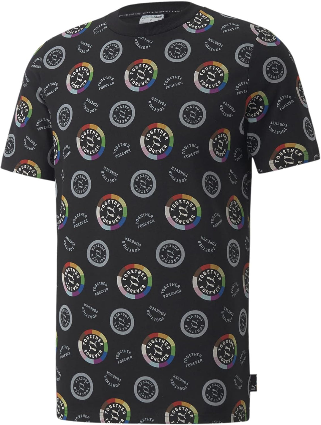 PUMA Herren Pride Aufdruck T-Shirt M Puma Black, M Puma Black