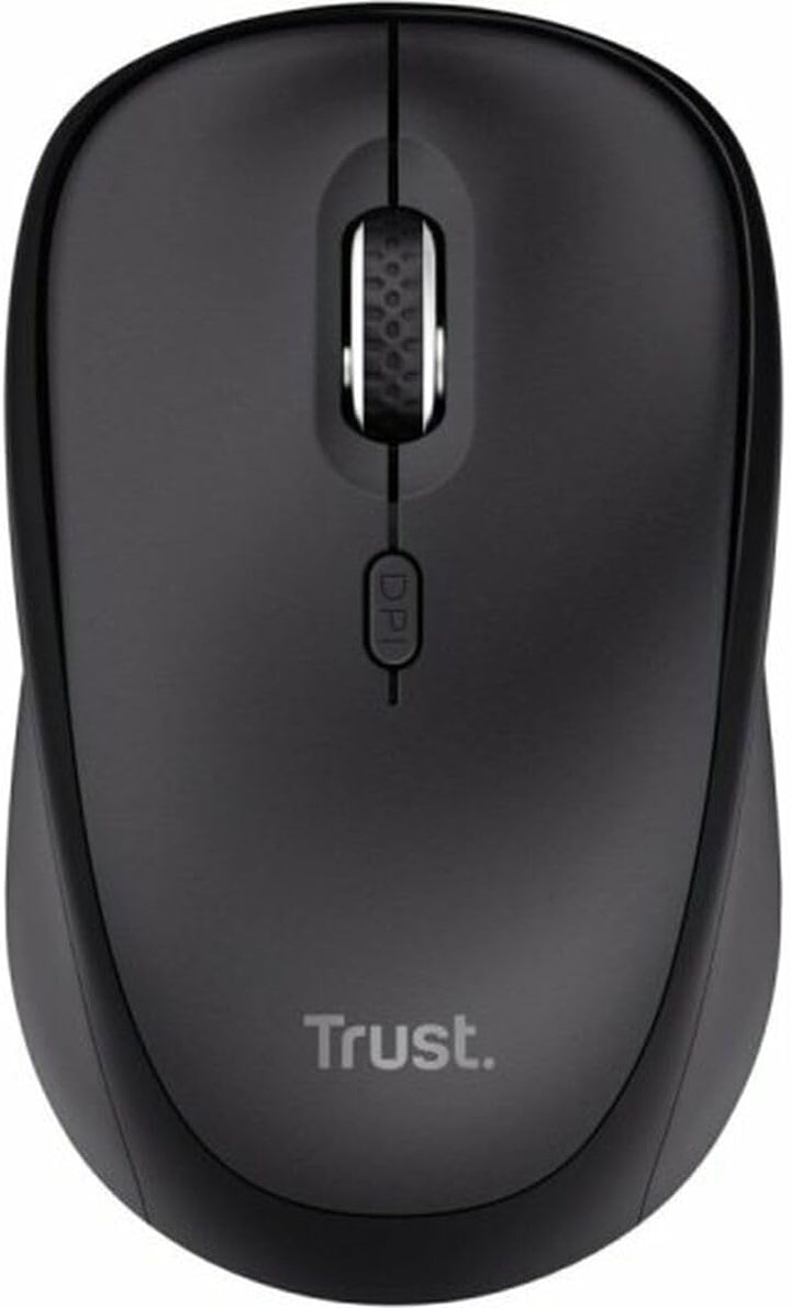 Trust Ymo II Spanisches QWERTY-Layout Tastatur und Maus Set Kabellos Tastatur und Maus Negro, Tastat