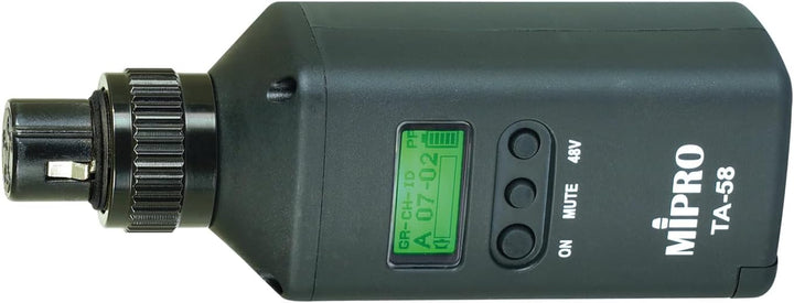 MIPRO TA-58 Digitaler Drahtloser Anstecksender für Mikrofone 5,8 GHz