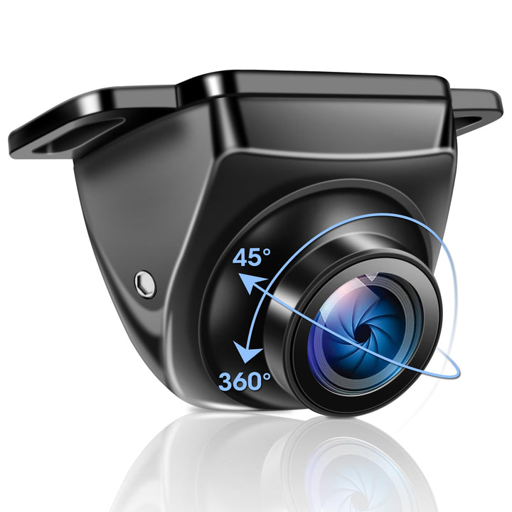 AHD 1080P Rückfahrkamera Auto 360°+90° Drehbar Metallgehäuse Universal Ruckfahrkamera mit Nachtsicht