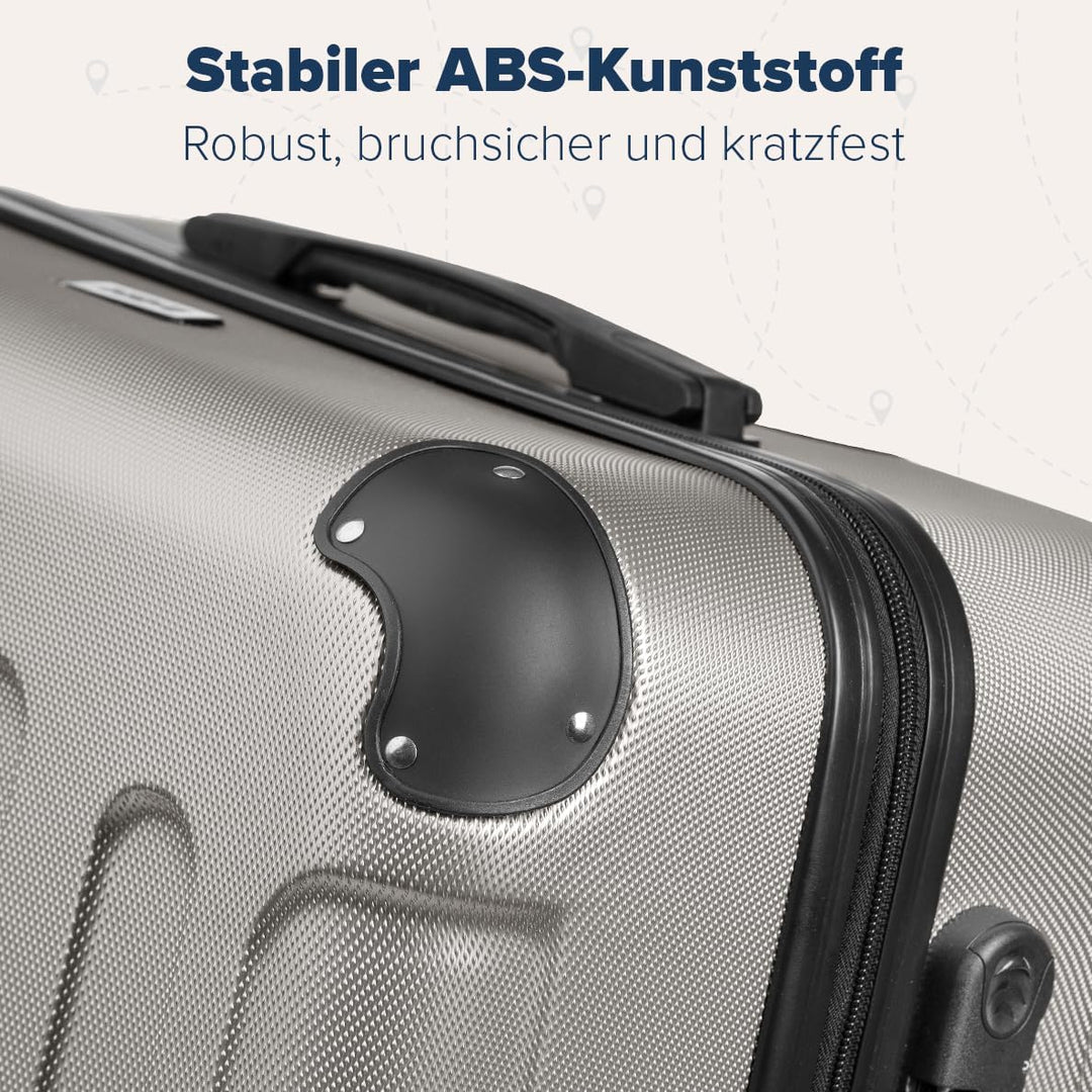 TRVLMORE Handgepäck Koffer 55x40x20cm, Koffer & Trolleys, Reisekoffer mit Rollen, Handgepäck Trolley