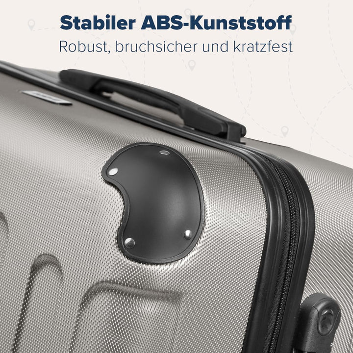 TRVLMORE Handgepäck Koffer 55x40x20cm, Koffer & Trolleys, Reisekoffer mit Rollen, Handgepäck Trolley