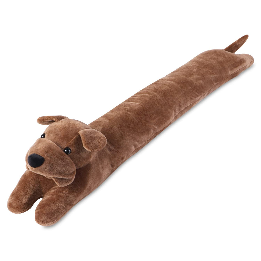Zugluftstopper für Hunde unter der Tür, strapazierfähig, 1.4 kg, 86.4 cm, dekorativer Stoff, Tür-Zug