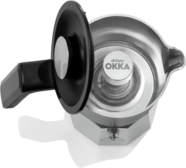 Arzum Okka Rich Moka Pot Kafeemaschine Espressokocher Mokkakanne Türkischer Kaffeekocher