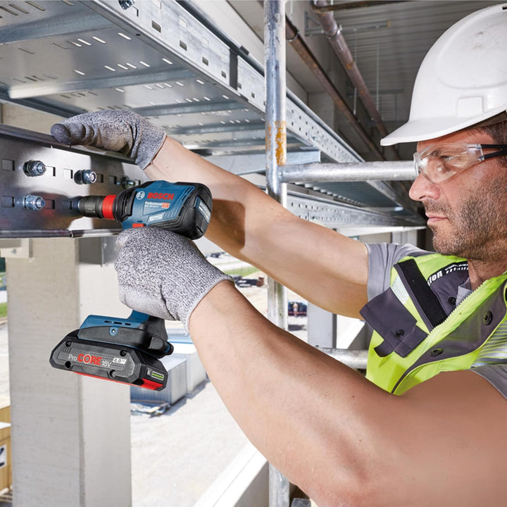Bosch Professional 18V System Akku-Drehschlagschrauber GDX 18V-210 C (max. Drehmoment 210 Nm, ohne A
