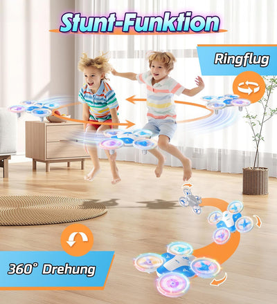 Korffe Mini Drohne für Kinder Spielzeug ab 6 7 8 9 10+ Jahre Jungen,RC Flugzeug Spielzeug Drone für