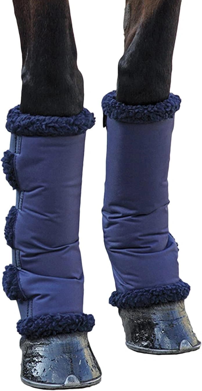 Kurze, mit Fleece gefütterte Reisestiefel, robustes Nylon-Aussenmaterial, synthetisches Schaffellfut