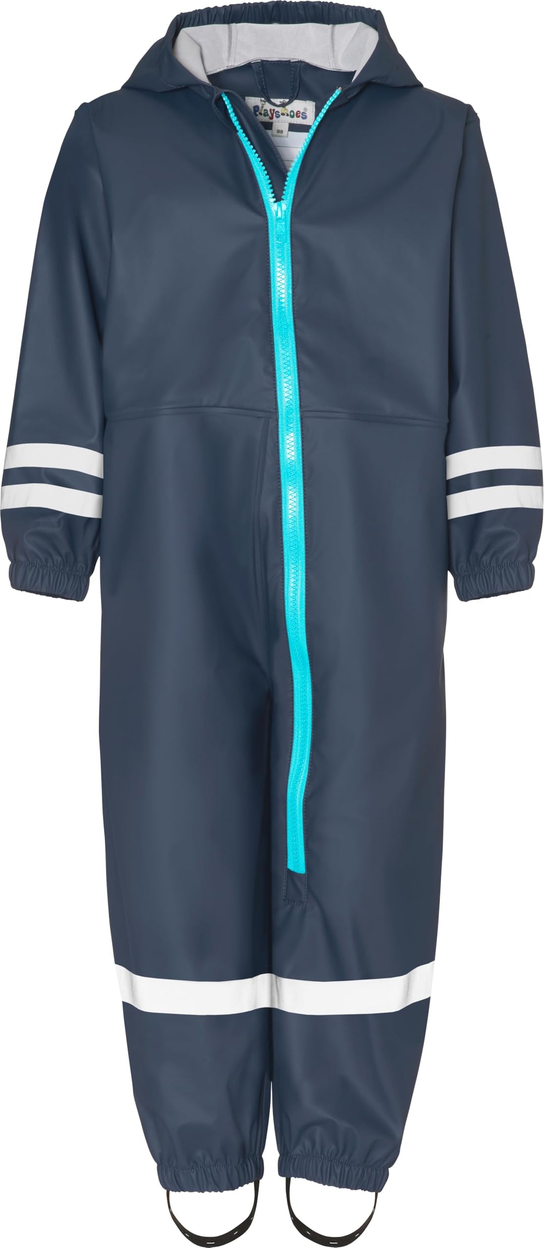 Playshoes Unisex Kinder Regen-Overall Matschanzug Regenbekleidung 86 Marine, 86 Marine