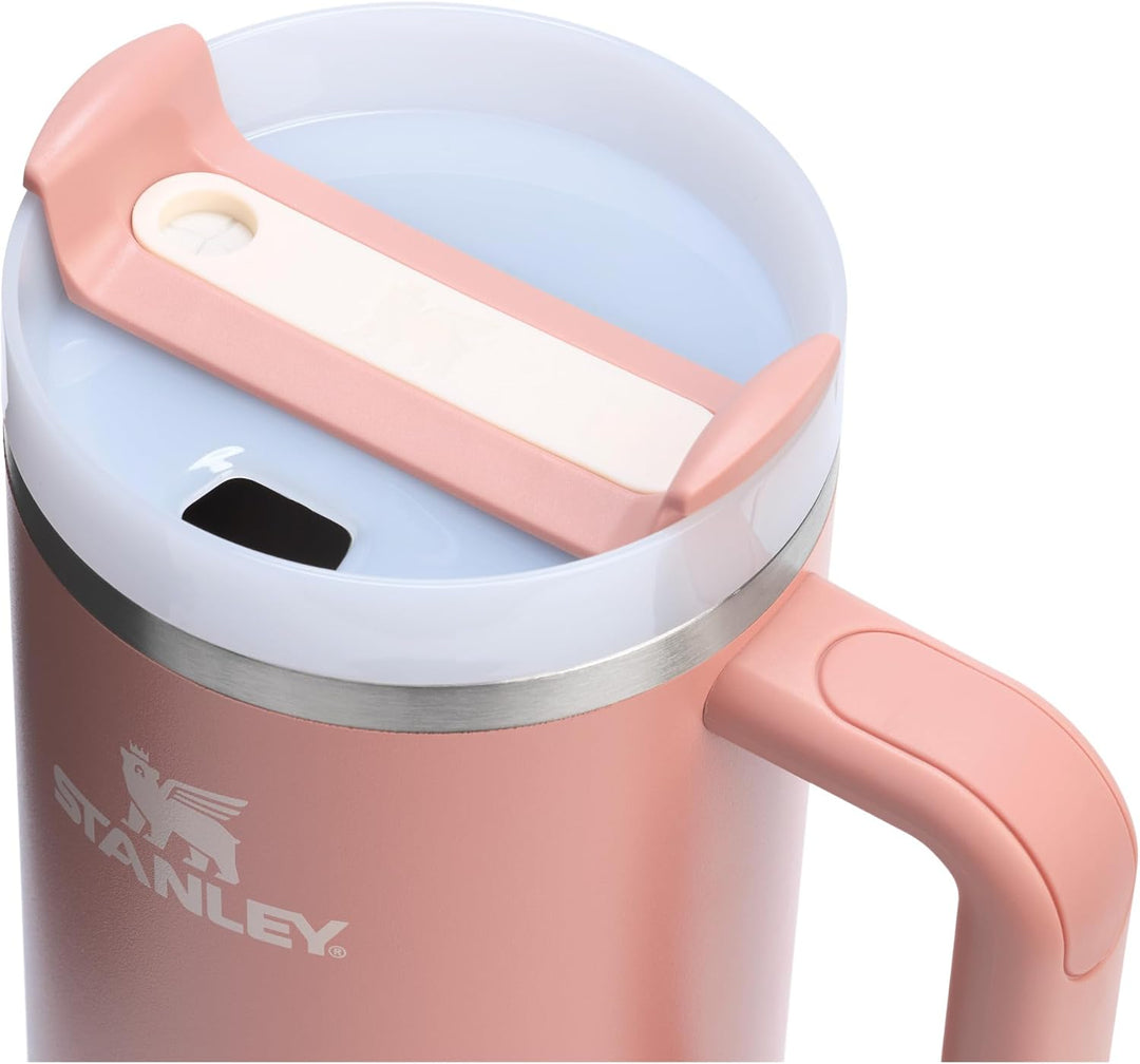 Stanley Quencher H2.0 Flowstate Trinkflasche Mit Strohhalm 1.2L - Thermobecher Kühlt 11 Stunden - 48