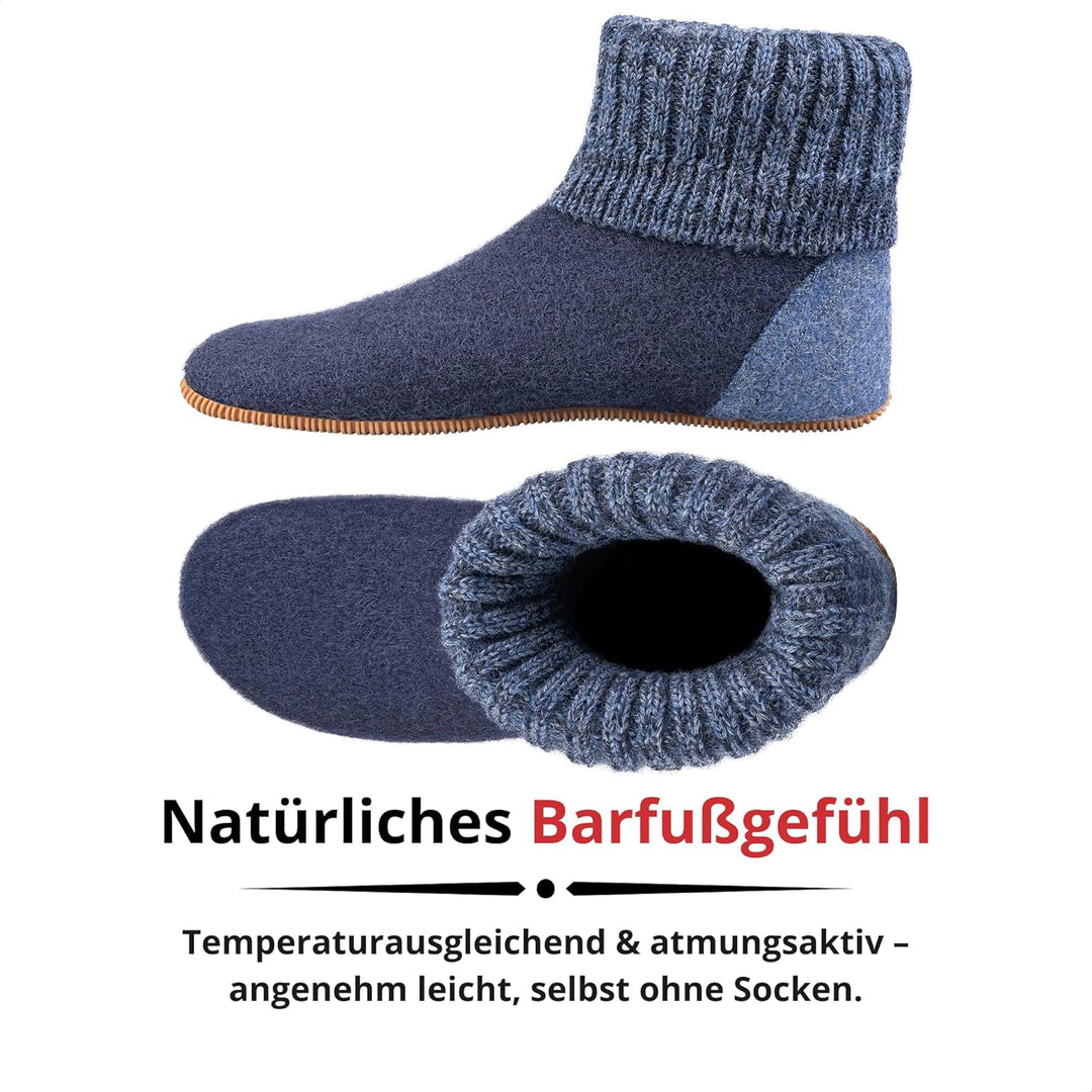 GIESSWEIN Unisex Wildpoldsried Hohe Hausschuhe 32 EU Ocean 588, 32 EU Ocean 588