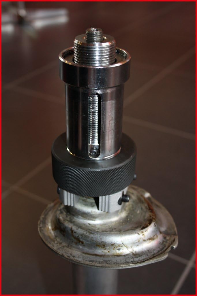 KS Tools 150.9545 Montagehilfe-Satz für Stossdämpfer mit Zuganschlagfeder, 7-teilig