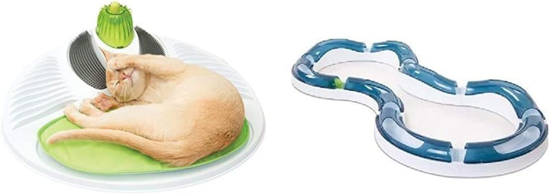 Catit Wellness Center & Design Senses Super Roller Circuit Tempo-Spielschiene Wellness Center + Temp