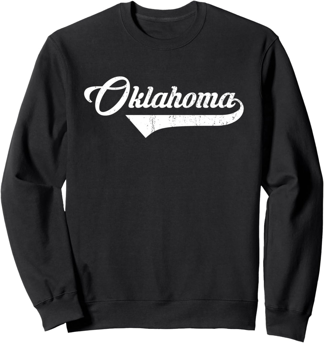 Oklahoma City Stadt Oklahoma Vintage Retro Style design Sweatshirt