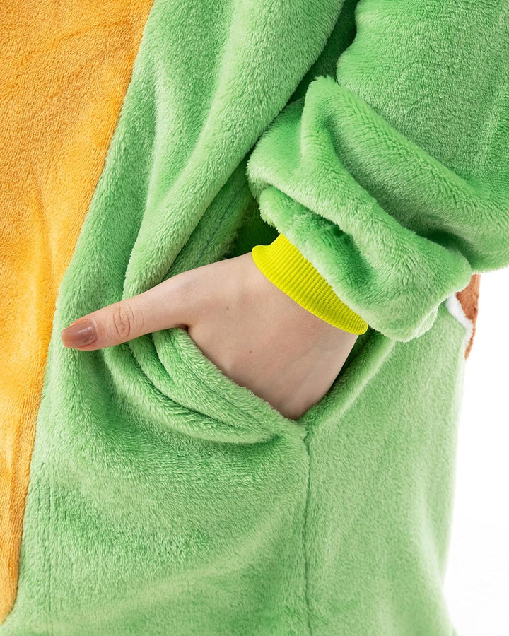Katara 1744 (30+ Designs) Schildkröten-Kostüm, Unisex Onesie/ Pyjama-Qualität für Erwachsene & Teena