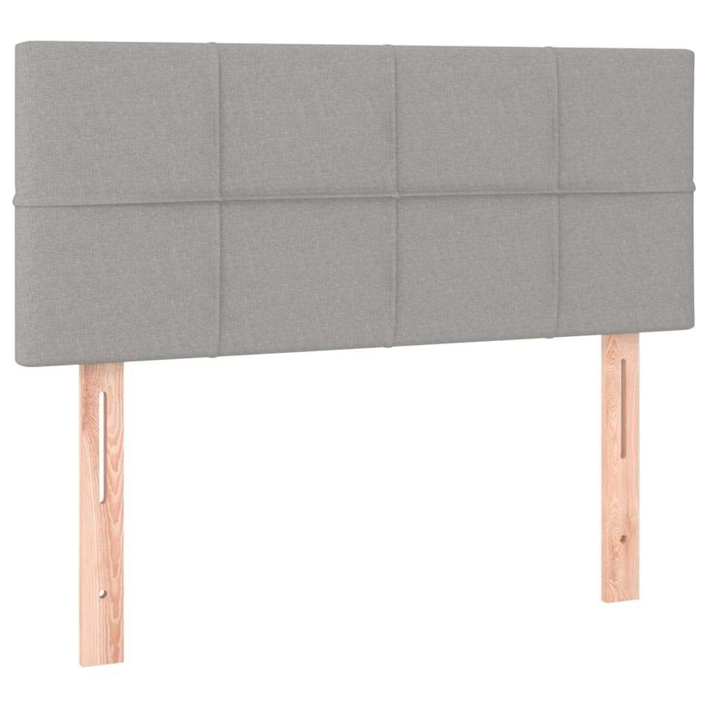 vidaXL Kopfteil, Bettkopfteil mit Holzbeinen, Höhenverstellbar Polsterkopfteil für Bett, Betthaupt B