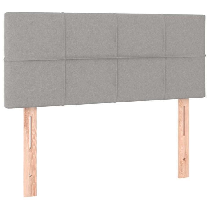 vidaXL Kopfteil, Bettkopfteil mit Holzbeinen, Höhenverstellbar Polsterkopfteil für Bett, Betthaupt B