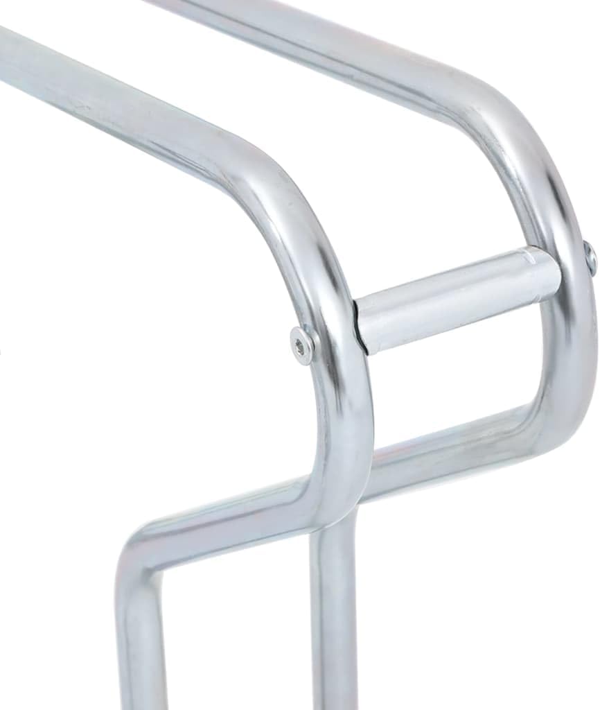 vidaXL Fahrradständer, Aufstellständer für 6 Fahrräder, Radständer Freistehend, Mehrfachständer Bode