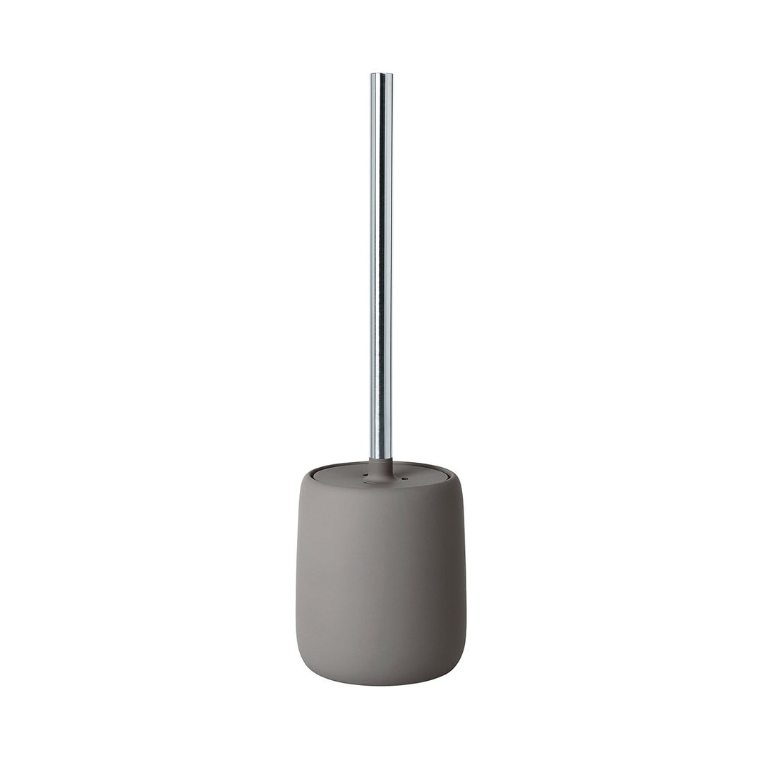 blomus -SONO- WC-Bürste aus Keramik / Kunststoff, Satellite, WC-Garnitur, Soft-Touch, hygienisch, fr