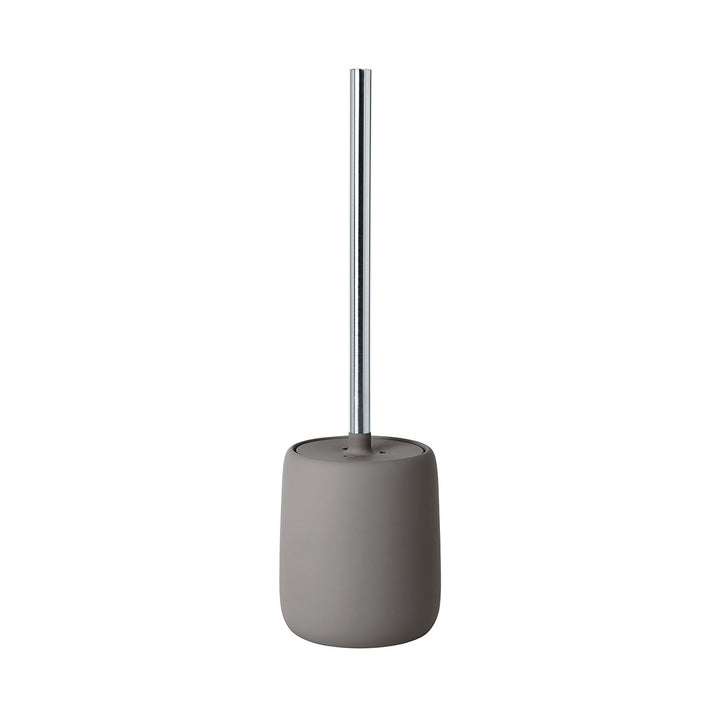 blomus -SONO- WC-Bürste aus Keramik / Kunststoff, Satellite, WC-Garnitur, Soft-Touch, hygienisch, fr