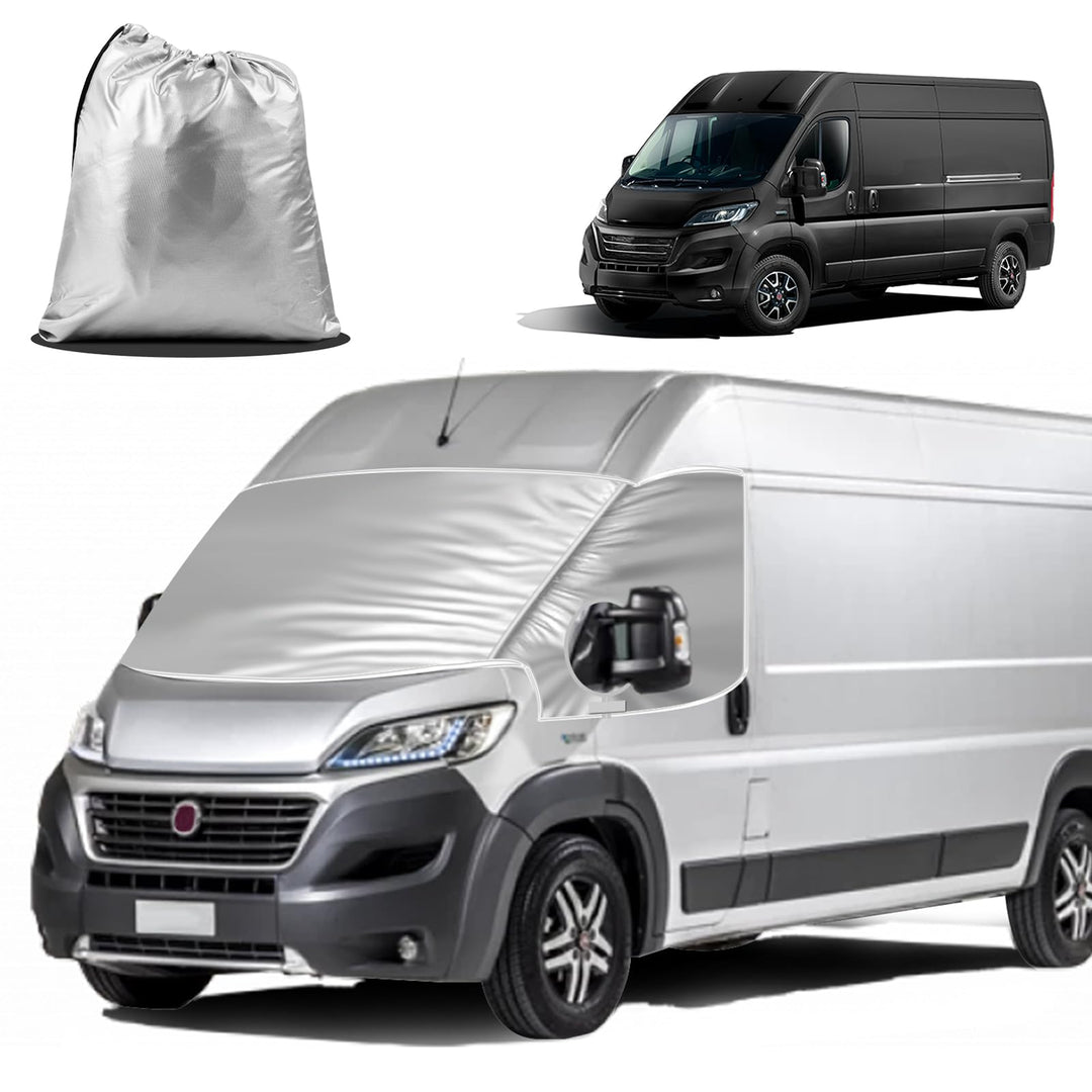 MaxAwe für FIAT Ducato 2006-2024 Auto Windschutzscheiben Abdeckung, Wasserdicht Sonnenschutz Frontsc