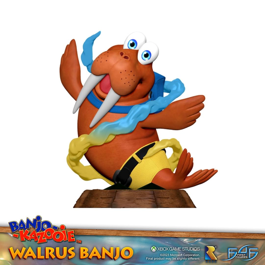 First 4 Figures - Banjo Kazooie (Walrus Banjo) Kunstharzstatue