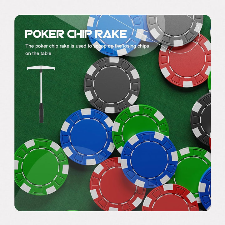DOITOOL Poker- Chip- Push, Poker-Chip-Push-Chips Harrow Collector Teleskop-Poker-Chips-Sammelstange